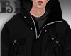Jacket Cargo Black