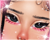 Pinky eye makeup
