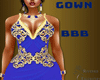*RE Royal Blue Gown BBB