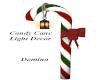 Candy Cane Light Decor