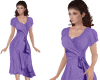 TF* Wrap Dress DK Purple