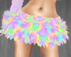 Pastel Furry Skirt