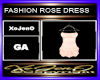 FASHION ROSE DRESS