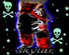 -SKY-F-Red/Blck Pants
