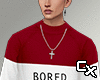Bored Sweater Red