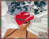 SC  HAT COWGIRL RED 2