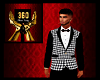 Tuxedo HoundstoothJacket