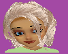 blonde ponytail hair