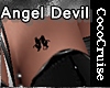 (CC) Angel Devil Tattoo