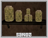 S. Weed Jars Shelf