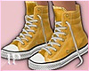 Spring Yellow Sneakers