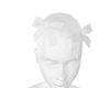 white head bows