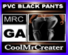 PVC BLACK PANTS