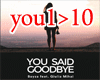 You Said Goodbye - Mix