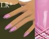 Pink Design Nails