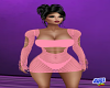 Netted Dress Pink