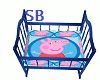 SB* Peppa Pig Scale Crib