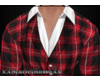 BL Christmas Plaid Top M