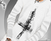 Ky | white Cross sweater
