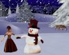 'Christmas Skate Snowman