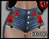 k! Flower Shorts -reqstd