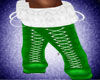 Green Xmas Boots