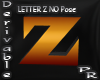 Letter Z No Pose