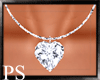 {PS} Dia Heart Necklace