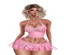 sexy pink angel skirt