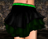 green black miniskirt