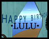:L: Happy Birthday Sign