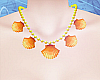 Necklace Mermaid Orange