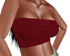 LKC Red Bandeau Top