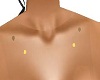 Gold Clavicle Piercing