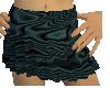 black satin skirt