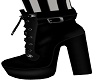 black chunk boots