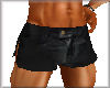Shorts~Leather~Blk