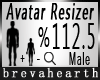 Avatar Scaler 112.5% M