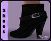 (1NA) Black Ankle Boots