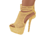 zapatos dorados