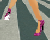 pink sparkle heels