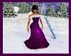 ~M~ Holiday Purple Gown