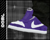 Matchin purple kicks