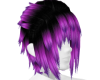 purple emo hair