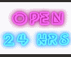Open 24 hours