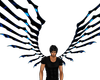 Animated Blue Rave Wings