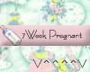 7 Weeks Pregnant (P)