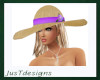 JT Straw Beach Hat