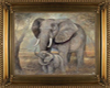 (20D) Elephant and baby