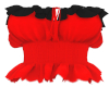 Red & Black Top